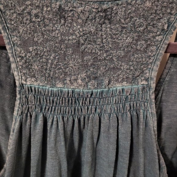 Triple Five Soul Vintage style green tank top - Picture 5 of 13